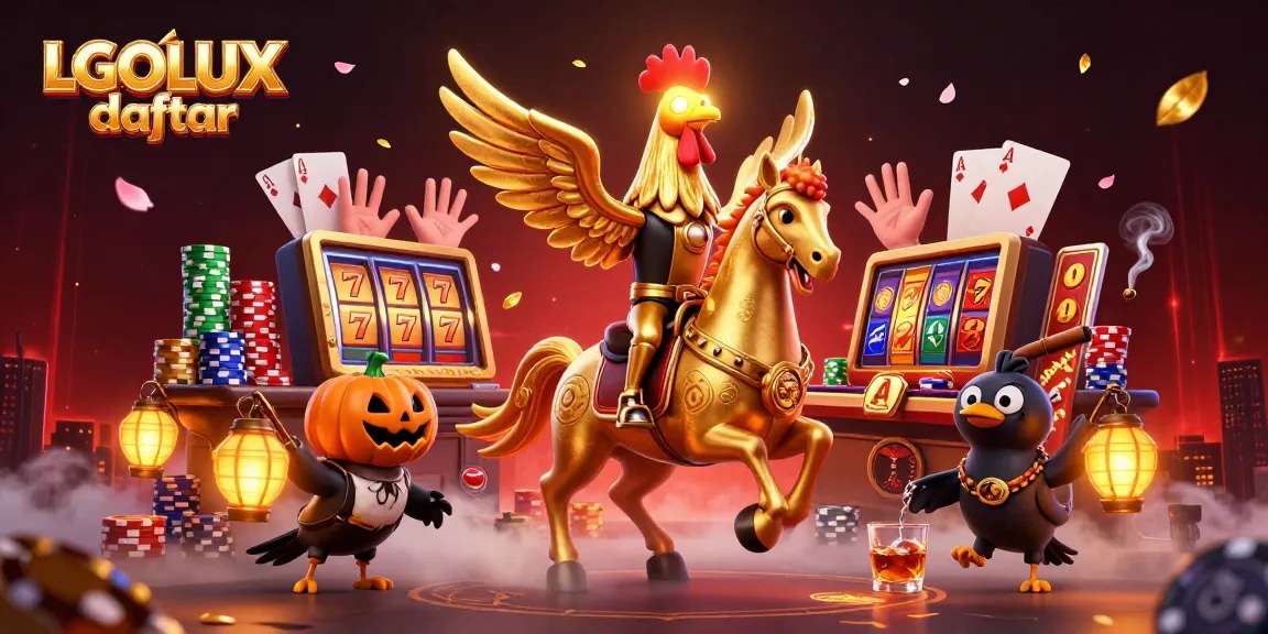 Play slots at LGOLUX daftar for thrilling jackpots and exciting gameplay in a vibrant casino.