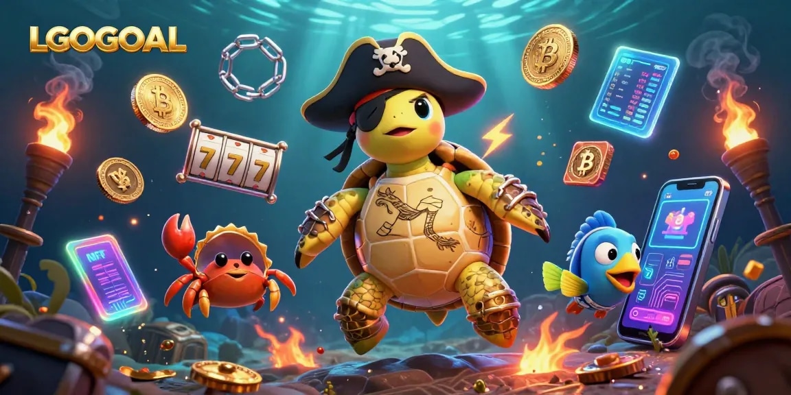 Play slots and win big with LGOGOAL featuring colorful characters and rich casino elements.