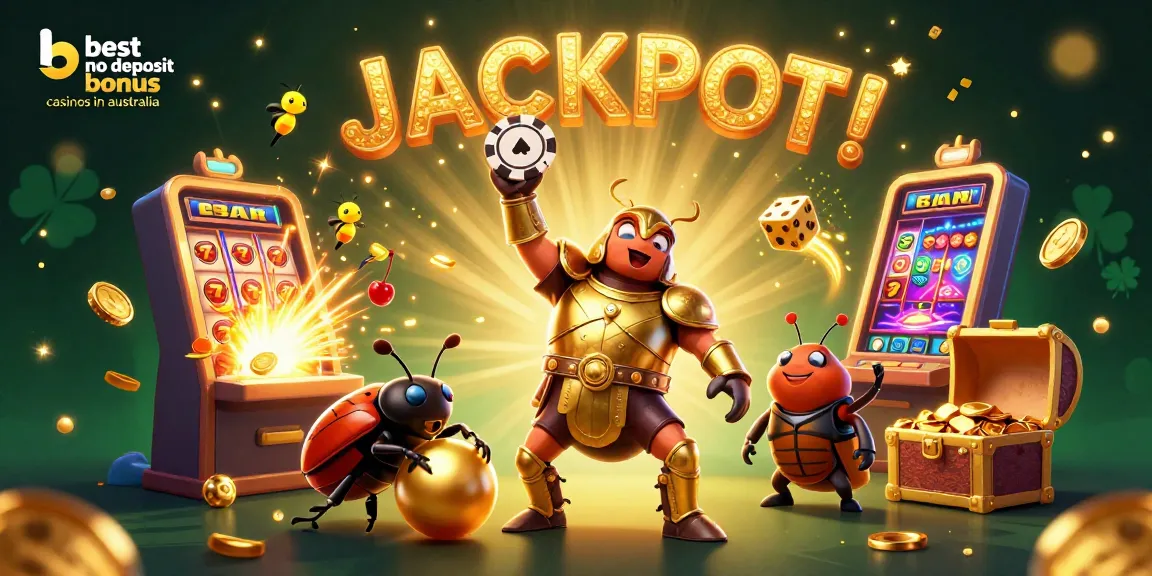 Play at the best no deposit bonus casinos in Australia with free spins and cash bonuses for gamers.