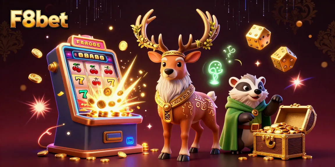 Experience thrilling games at F8bet with captivating characters, vibrant casino elements, and stunning visuals.