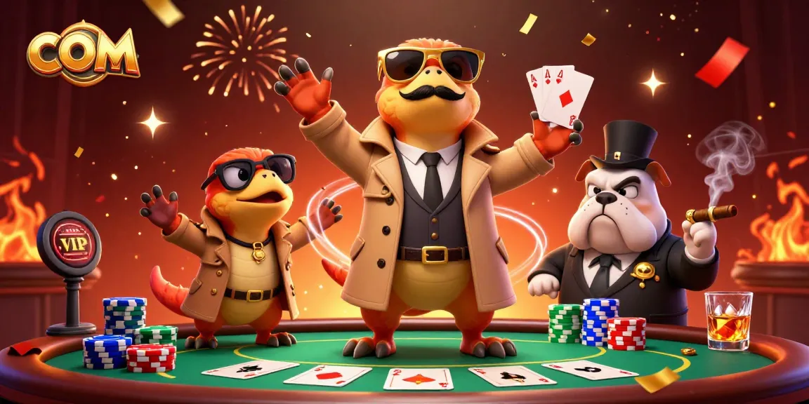 Watch raptors in a trench coat bluff their way into a VIP casino, highlighting the com atmosphere.