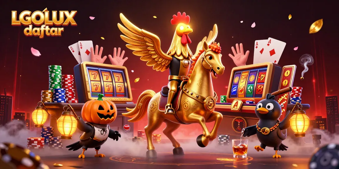 Play slots at LGOLUX daftar for thrilling jackpots and exciting gameplay in a vibrant casino.