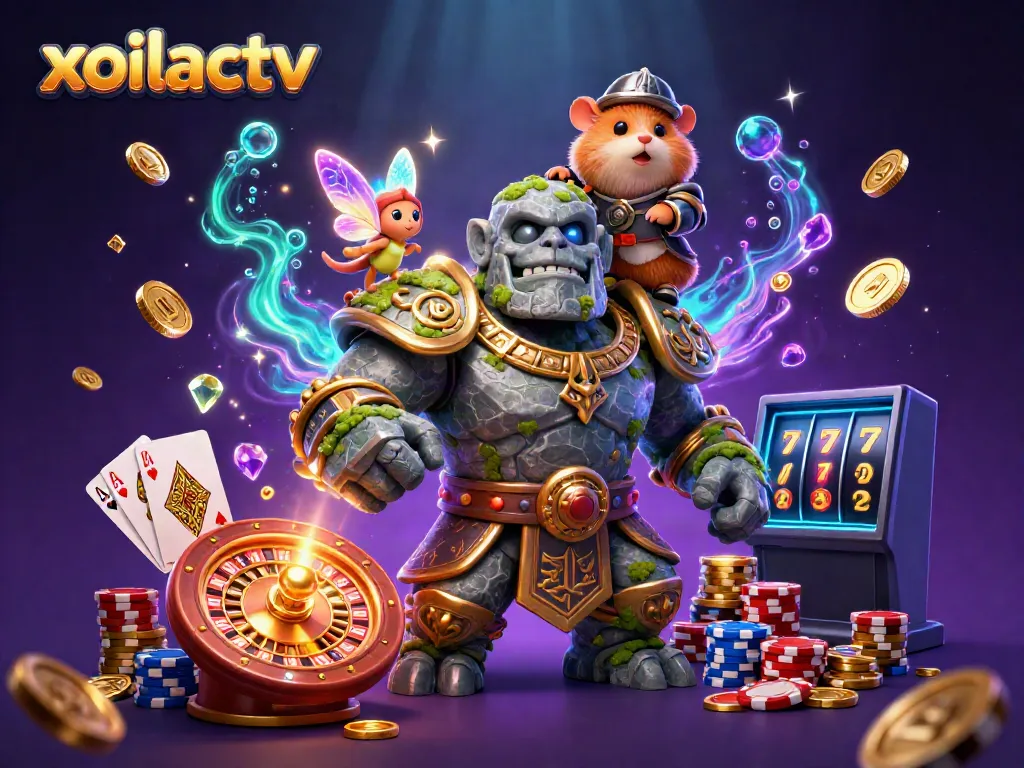 Experience the thrill of gaming with xoilactv featuring magical characters and dynamic casino elements.