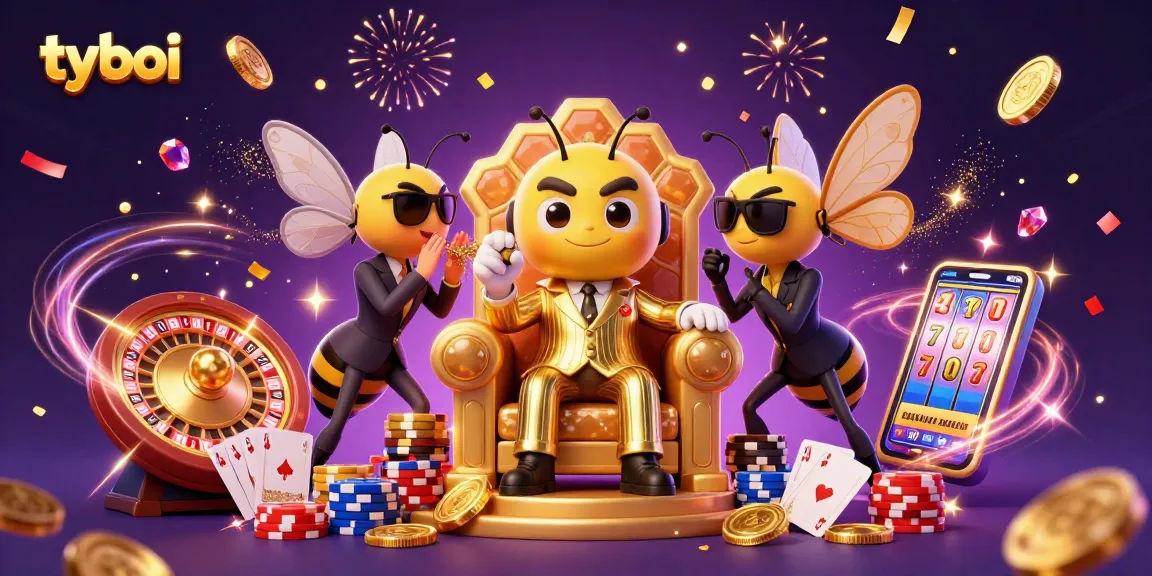 Experience the excitement of tyboi casino gaming with dazzling symbols and vibrant characters.