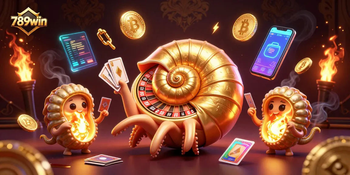 Engage in thrilling gameplay at 789win with a vibrant 3D casino scene showcasing rich gaming elements.