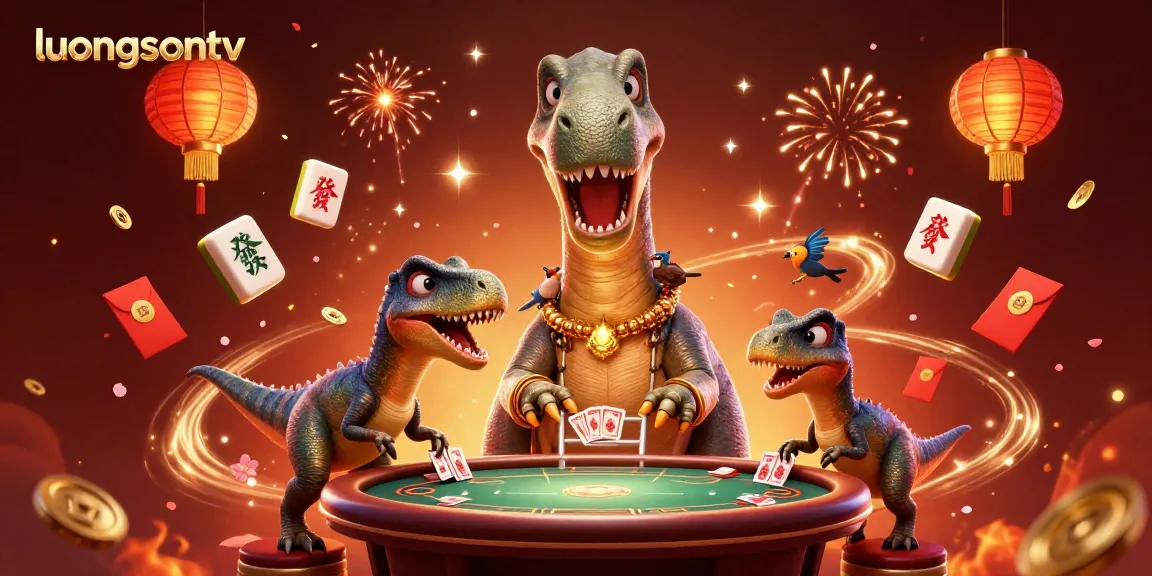 Experience thrilling moments at luongsontv with card dealers and vibrant casino elements.
