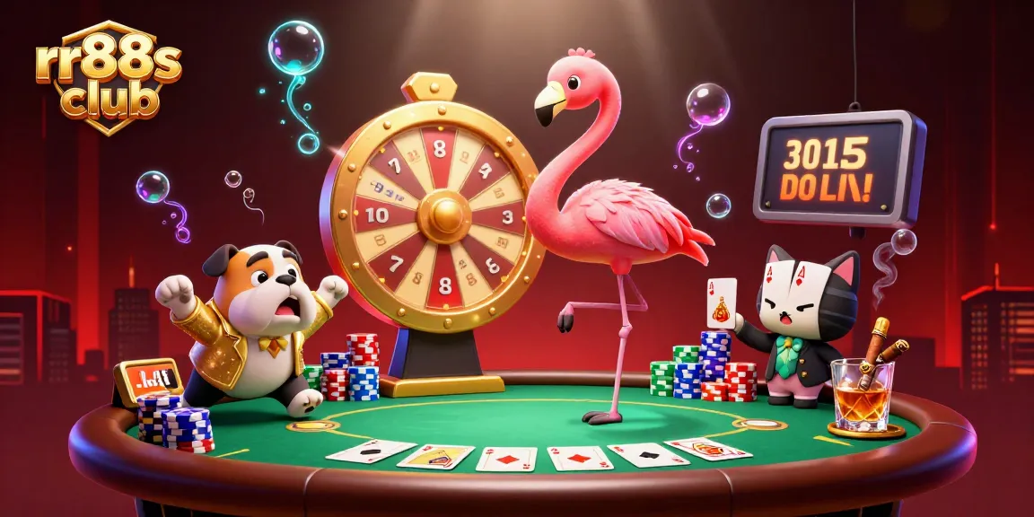 Engage in thrilling gambling moments at rr88s club featuring exciting 3D characters.
