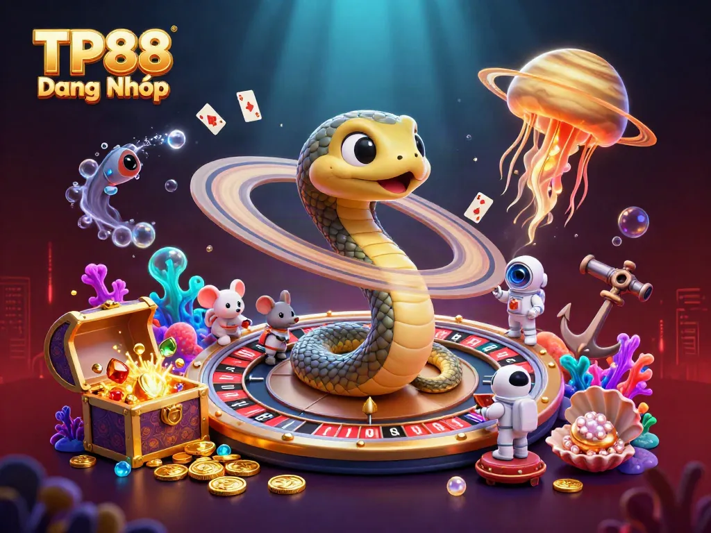Experience TP88 Đăng Nhập with vibrant casino action featuring unique characters and engaging gaming elements.