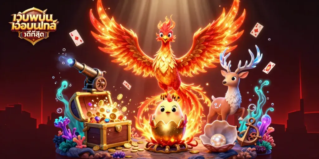 เล่นเกมคาสิโนออนไลน์ที่ดีที่สุด ด้วย เว็บพนันออนไลน์ เว็บตรง ดีที่สุด ที่มีโบนัสและเครดิตฟรี