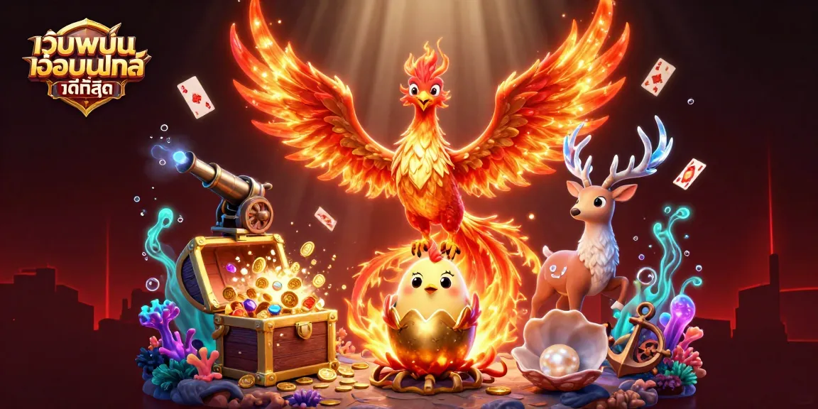 เล่นเกมคาสิโนออนไลน์ที่ดีที่สุด ด้วย เว็บพนันออนไลน์ เว็บตรง ดีที่สุด ที่มีโบนัสและเครดิตฟรี
