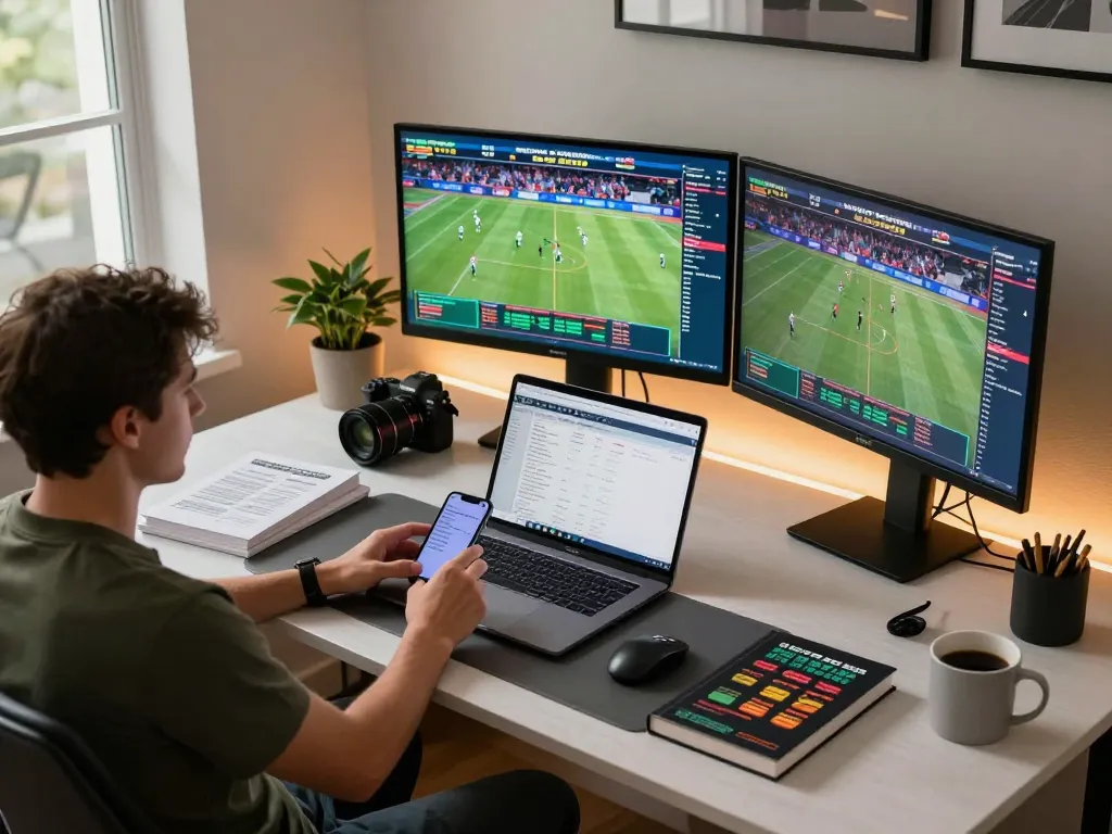 Engaging in live sports betting on keonhacaii88 website with strategic setup