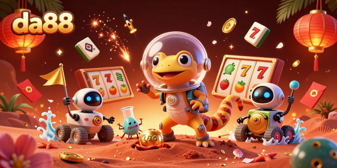 Spin the reels at da88's exclusive Martian casino, where thrills and adventure await!