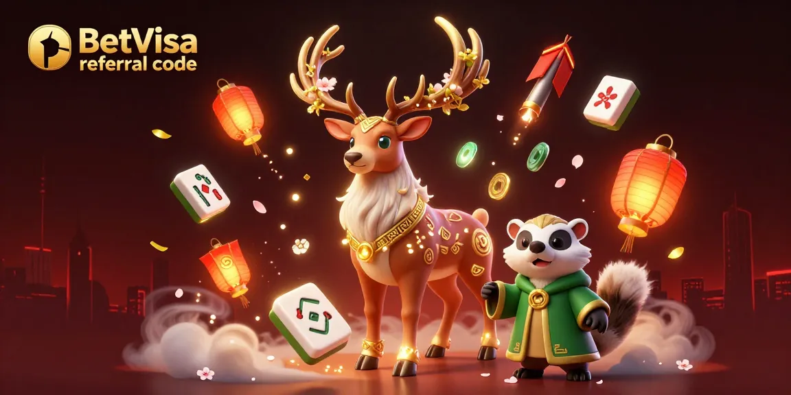 Engage in thrilling gameplay with BetVisa referral code amid 3D casino elements and enchanting characters
