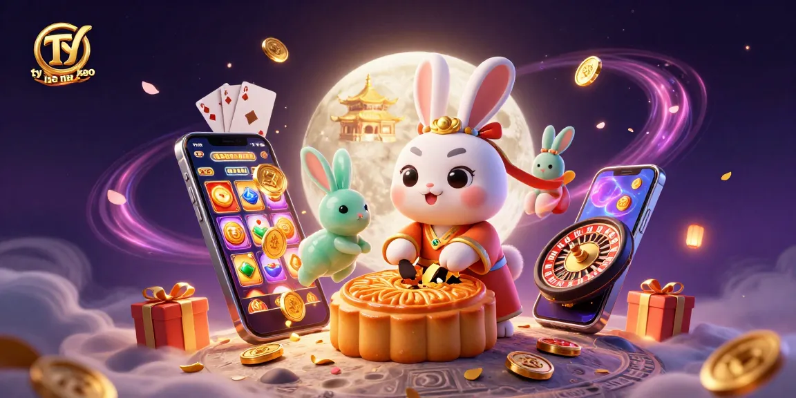 Engage with ty le keo nha cai visualizing traditional moon rabbit gaming on the lunar surface