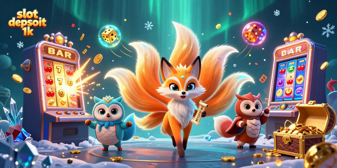 Experience the thrilling gameplay with slot depsoit 1k featuring vibrant characters and jackpot excitement.