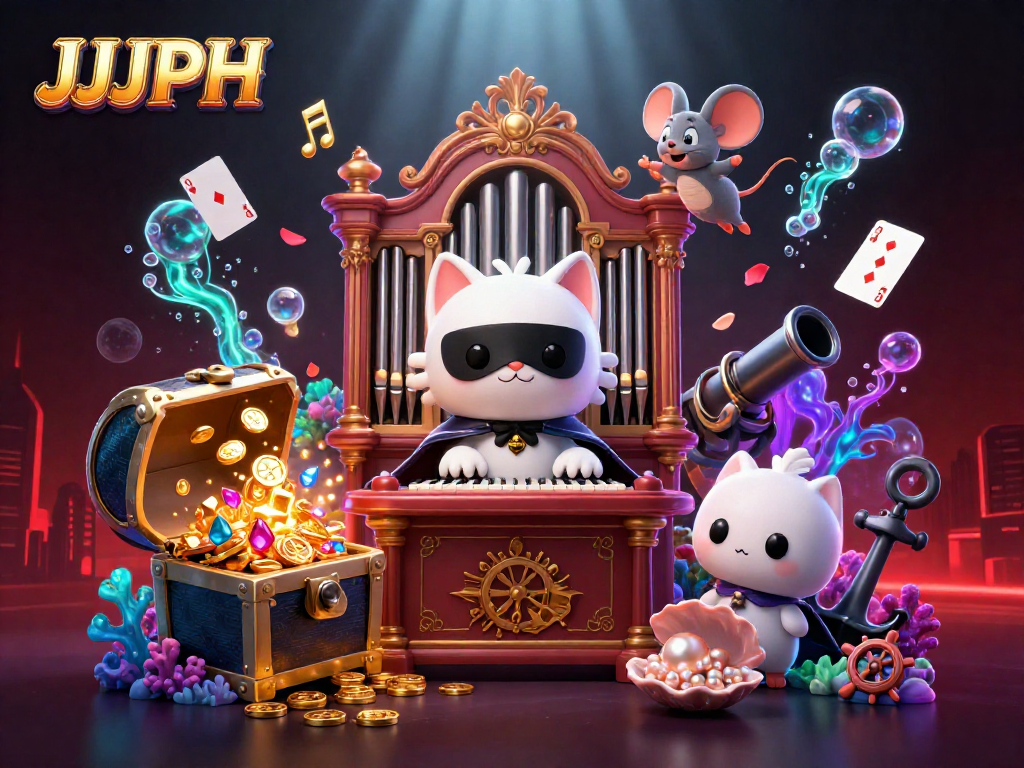 Experience JJJPH casino adventures with dynamic characters and vibrant gaming elements.