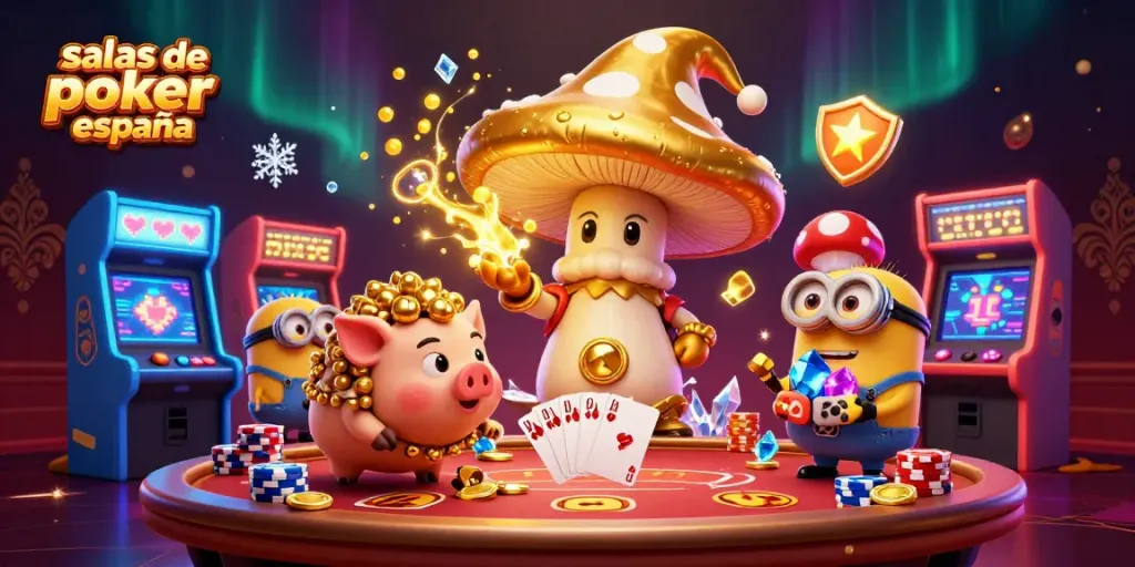 Juega en las mejores salas de póker online España, con mesas llenas de oportunidades y dinámicas emocionantes.