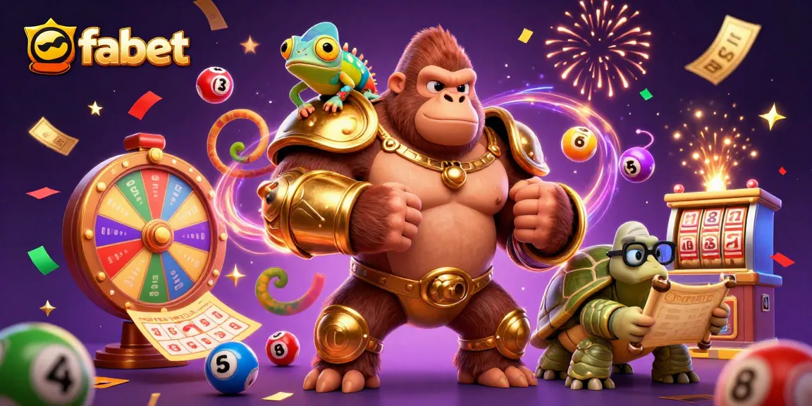 Experience fabet's thrilling casino adventure with vibrant lottery elements and dynamic action.