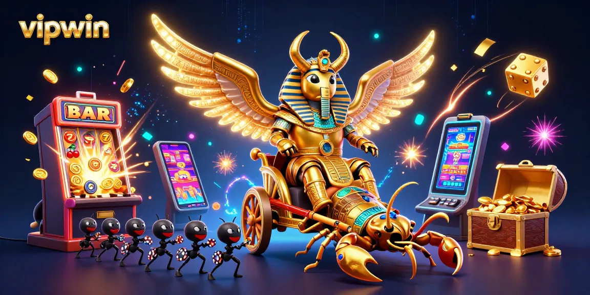 Experience thrilling gameplay with vipwin's engaging jackpot games featuring 3D characters and vibrant elements.