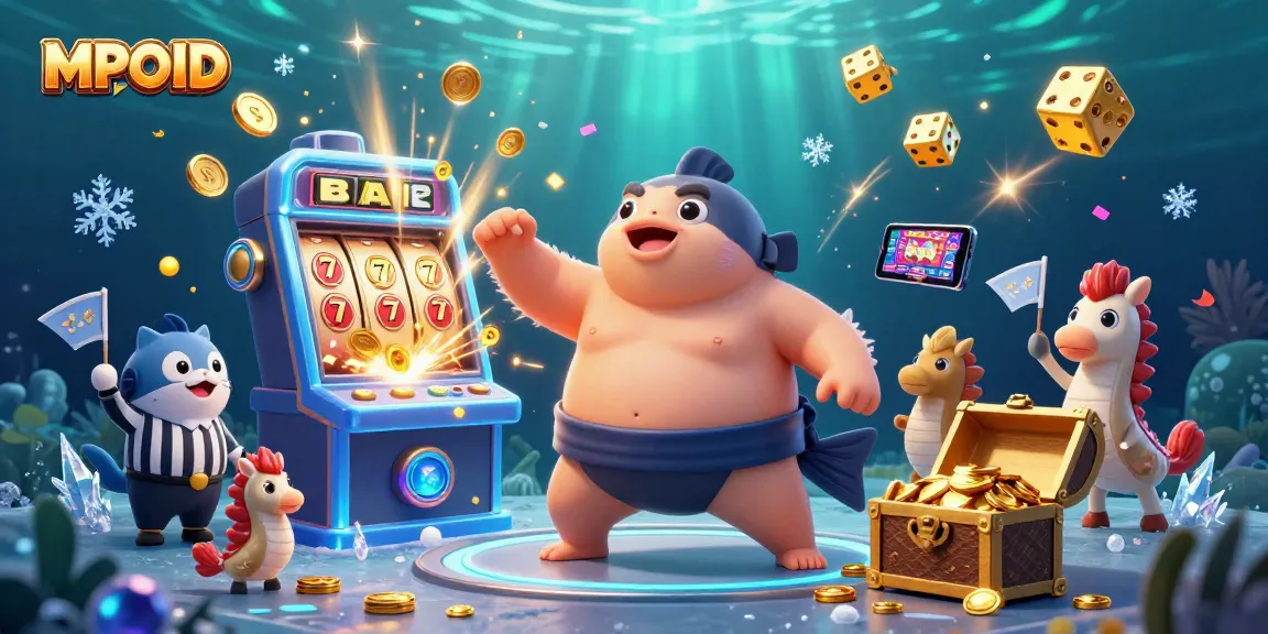 Spin jackpots and win big with MPOID's vibrant casino atmosphere and dynamic characters.
