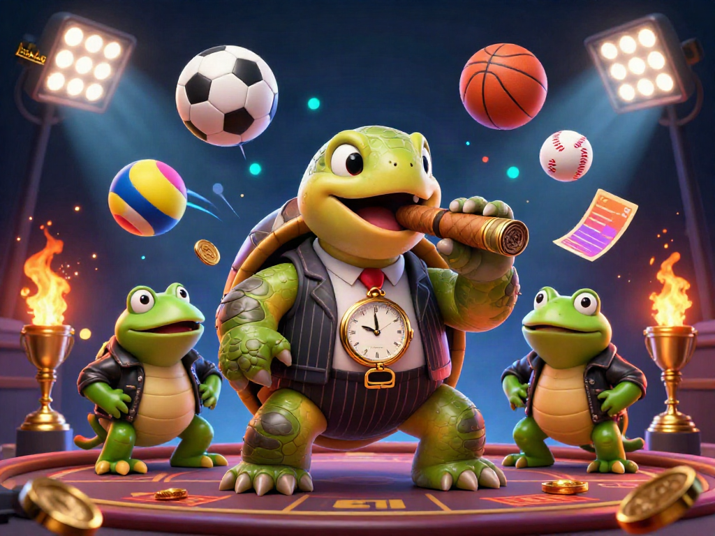 Experience dynamic betting with LIGALGO's lively casino scene featuring iconic characters and sports elements.