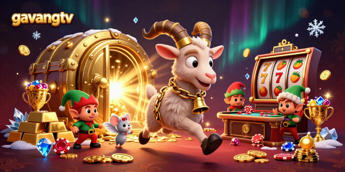 Experience thrilling gameplay with gavangtv as the Krampus goat runs a fantastic casino adventure.
