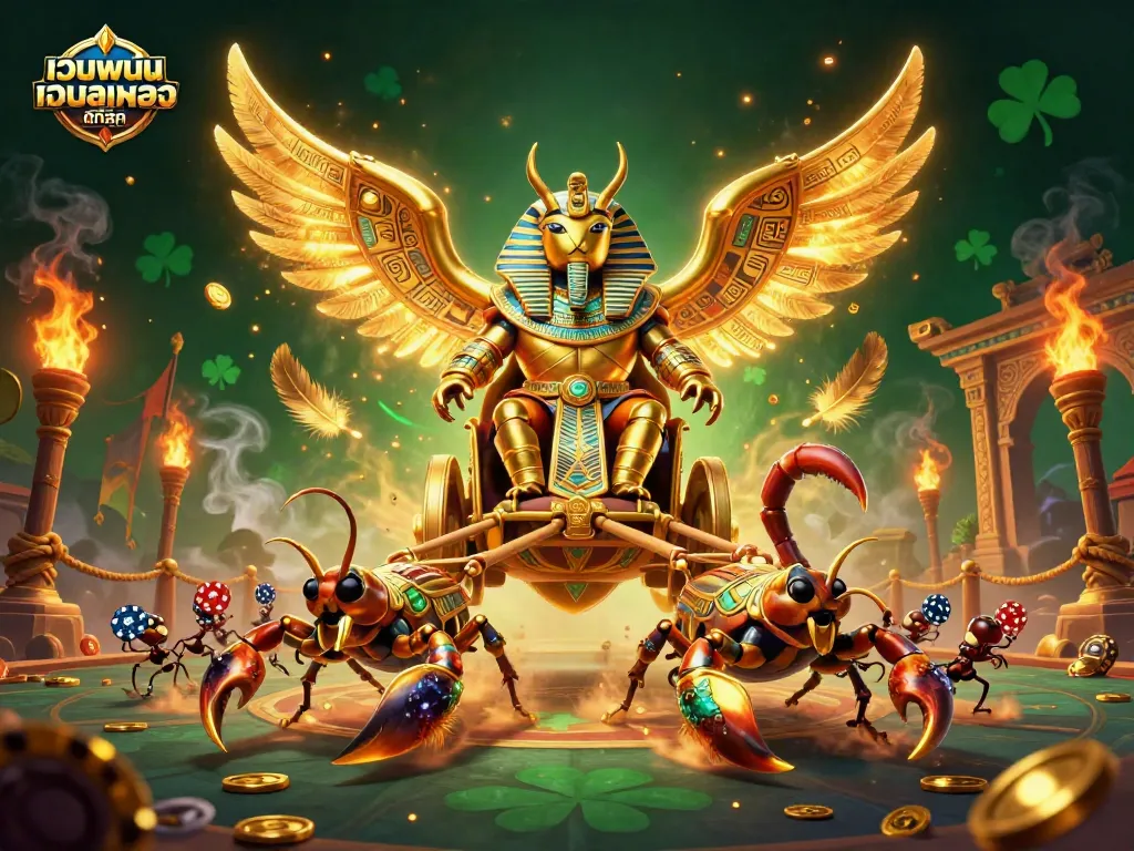 เล่นเกมพนันออนไลน์ เว็บตรง ดีที่สุด พร้อมความตื่นเต้นในแต่ละสิ่งที่มีในภาพนี้