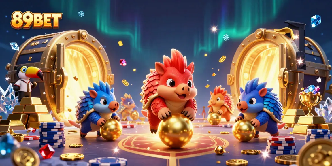 Engage with the thrilling rivalry of pangolins in the exciting world of 89BET casino games.