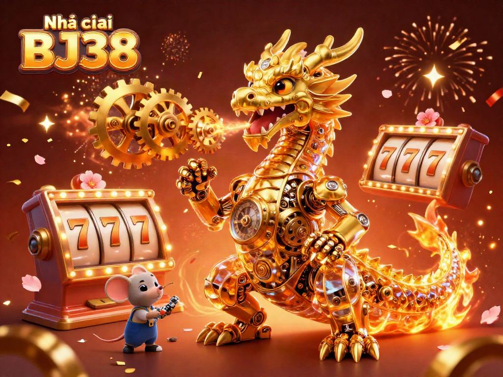 Experience the thrill of winning at Nhà cái BJ38 with dynamic slot reels and engaging game features.