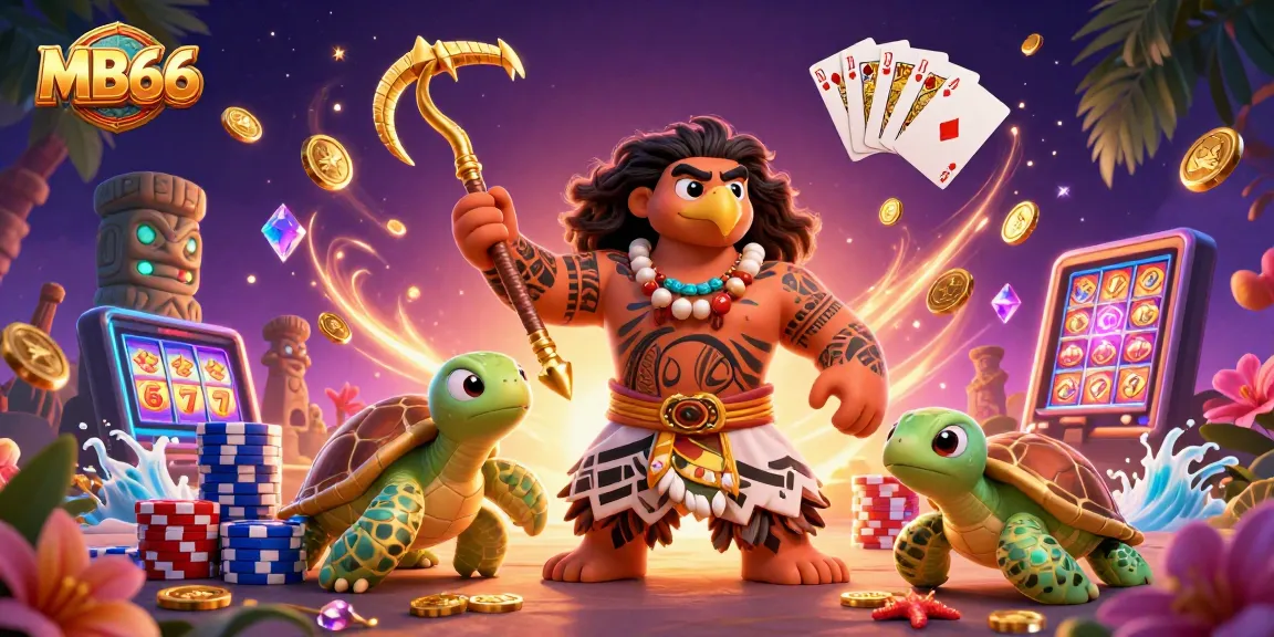 Immerse in the vibrant world of MB66 casino with rich visuals of winning games and colorful symbols.