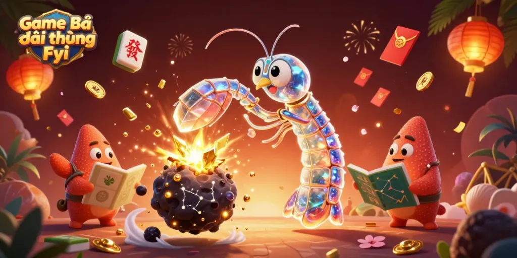 Experience thrilling gameplay in the vibrant world of Game Bài Đổi Thưởng Fyi, showcasing dynamic scenes filled with action.