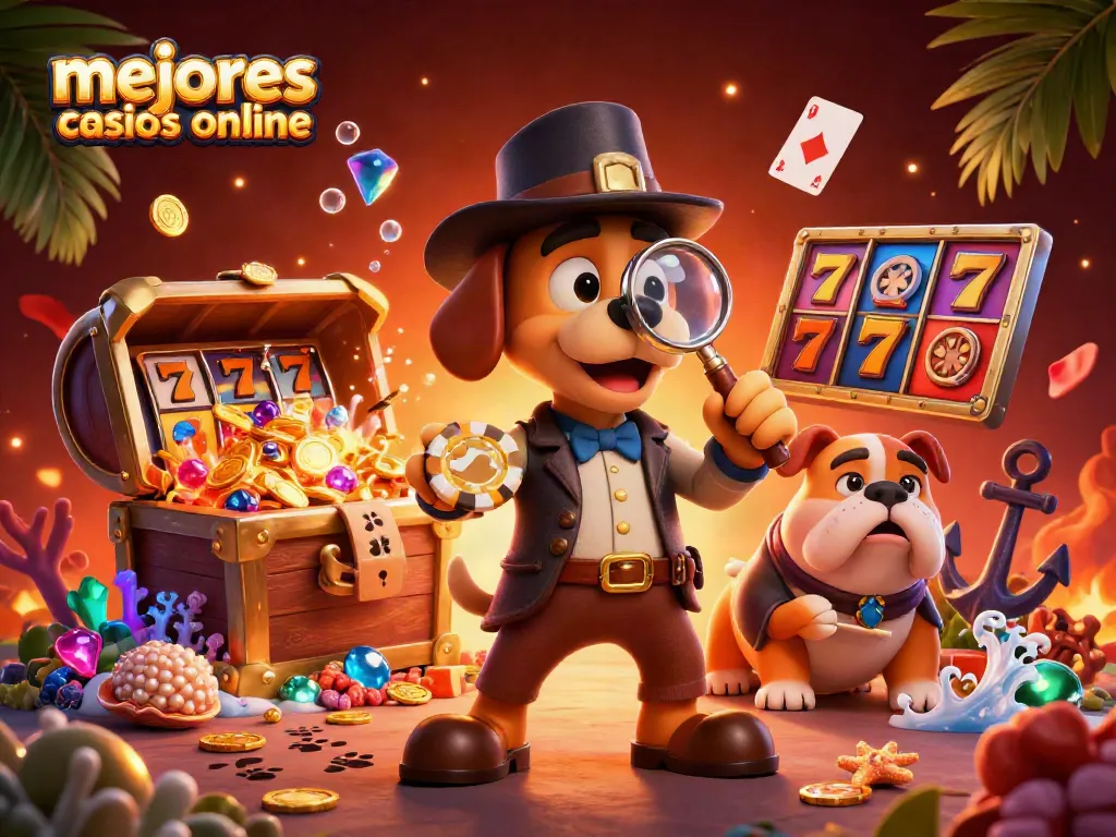 Juega en los mejores casinos online mientras el detective busca pistas doradas y sorpresas.
