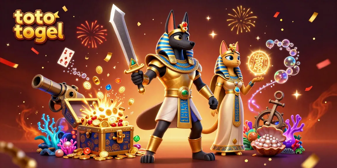 Experience thrilling toto togel action with ancient Egyptian elements and vibrant game features.