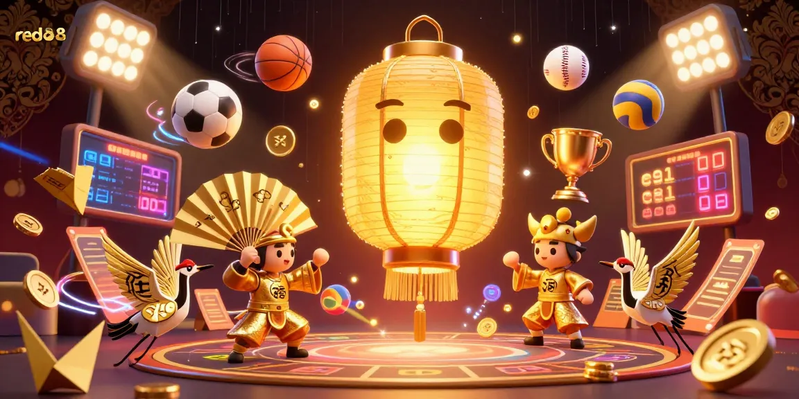 Experience thrilling games at red88 casino, highlighted by vibrant characters and action-packed sports elements.