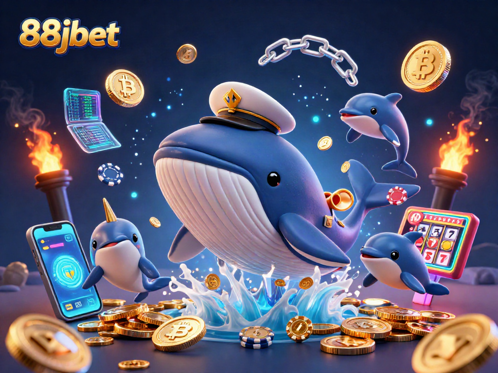 Experience thrilling gameplay at 88jbet with a captivating casino scene showcasing joyful characters.