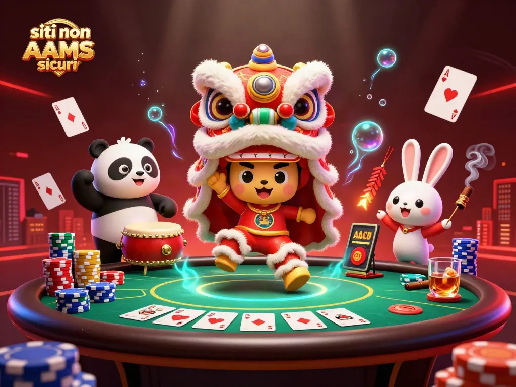 Giocatori nei siti non AAMS sicuri vivono l'emozione di sfide al poker con chip colorati e azioni dinamiche.