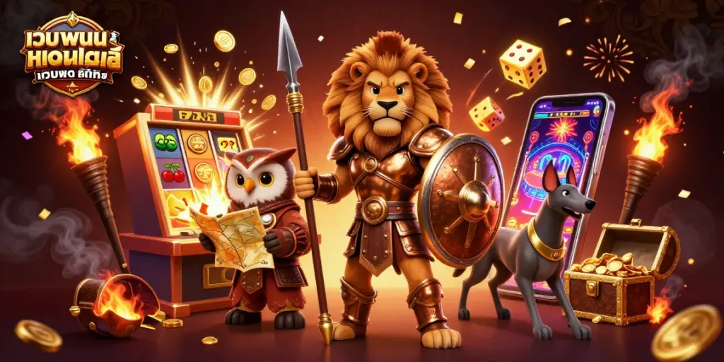 เล่นสนุกกับ เว็บพนันออนไลน์ เว็บตรง ดีที่สุด รับรางวัลผ่านเกมสล็อตที่แตกง่าย