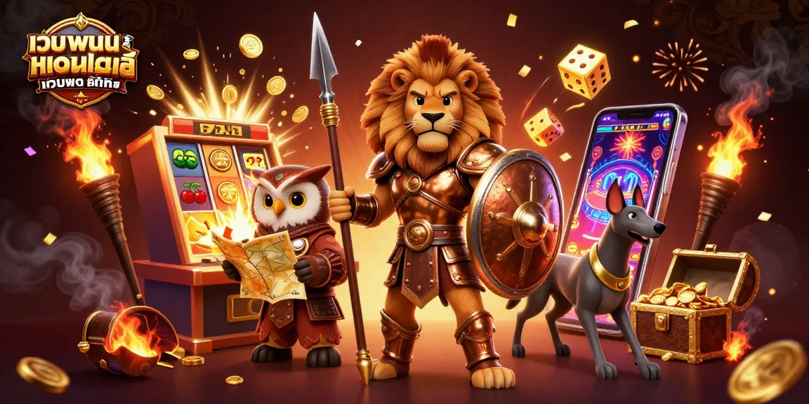 เล่นสนุกกับ เว็บพนันออนไลน์ เว็บตรง ดีที่สุด รับรางวัลผ่านเกมสล็อตที่แตกง่าย