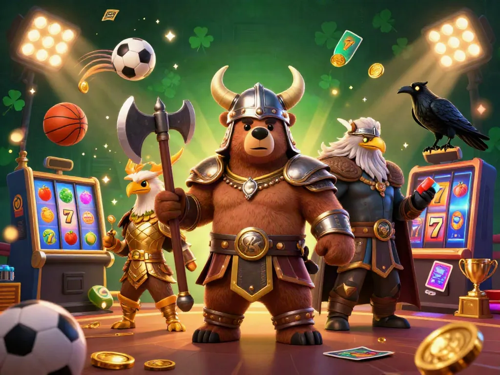 Experience exciting slot gacor games with vivid characters, sports elements, and dynamic atmosphere.
