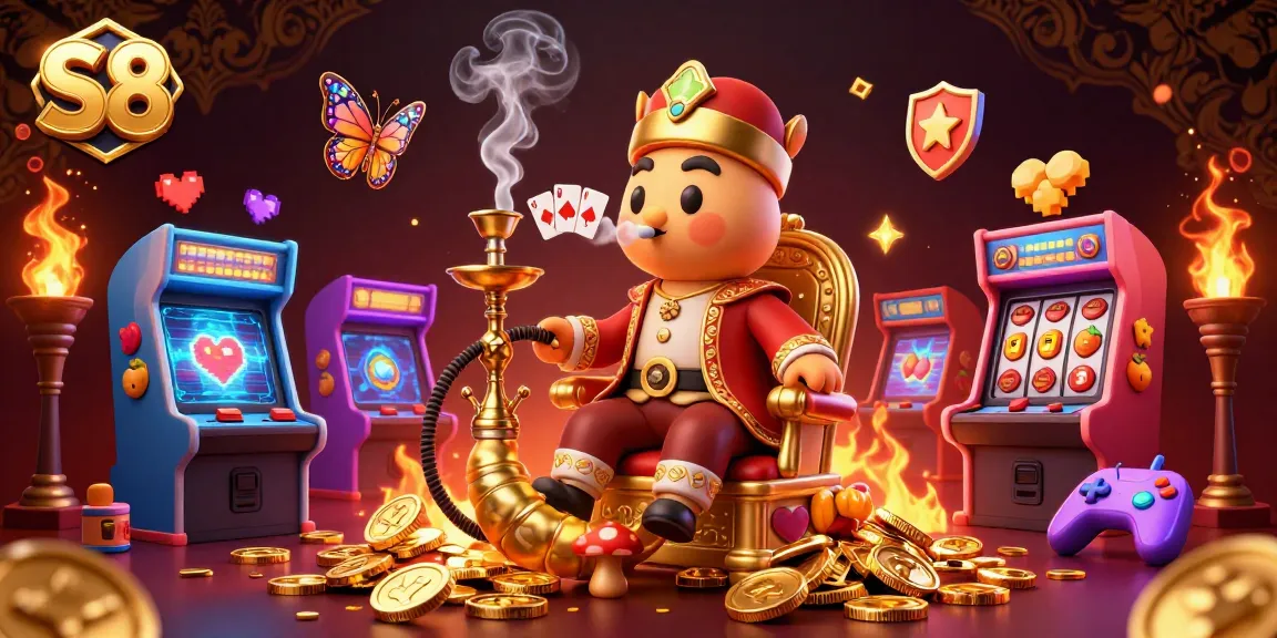 S8 delivers an exciting casino experience with vibrant 3D gaming elements, captivating players.