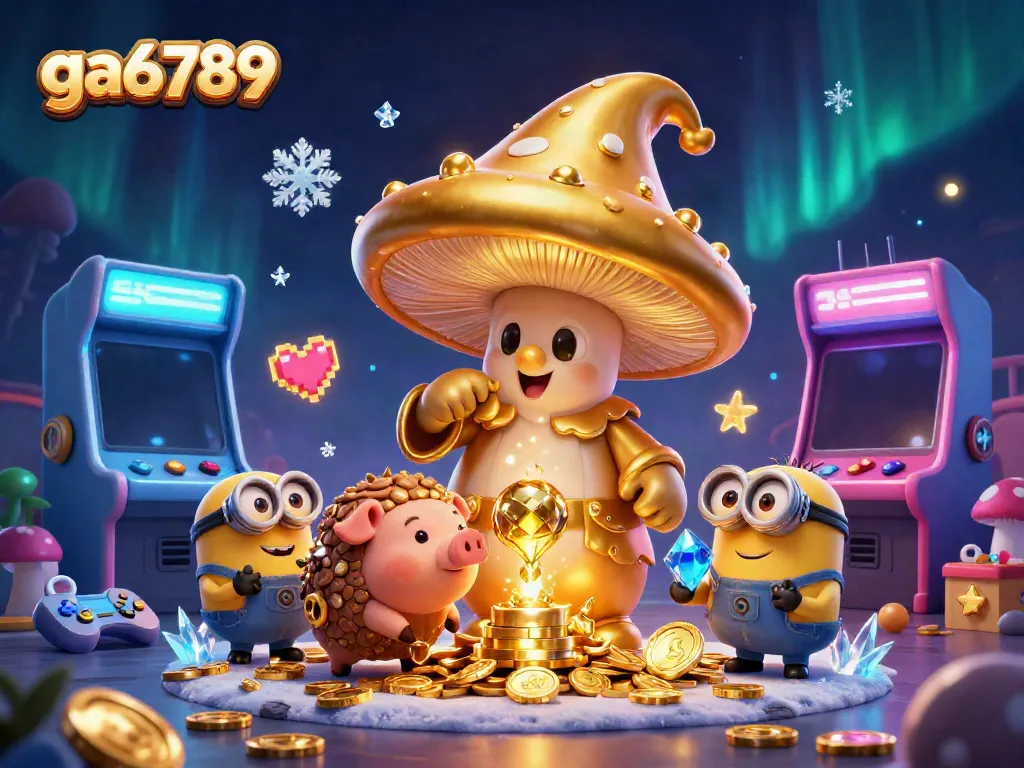 Experience epic moments while betting on ga6789 through a vibrant and magical casino scene.