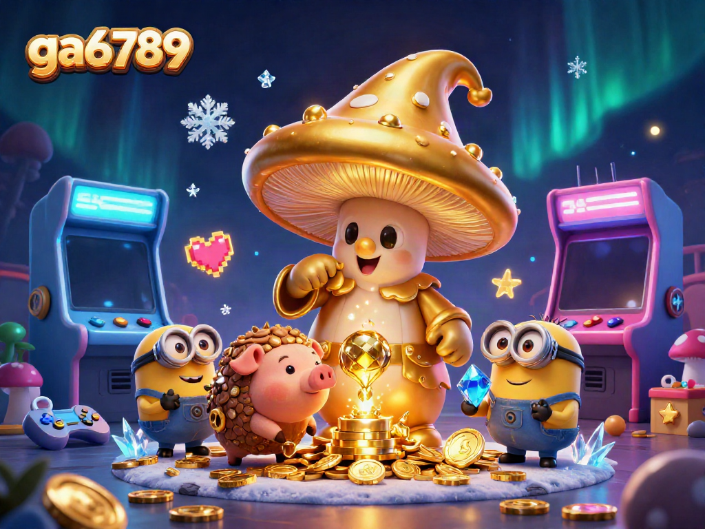 Experience epic moments while betting on ga6789 through a vibrant and magical casino scene.