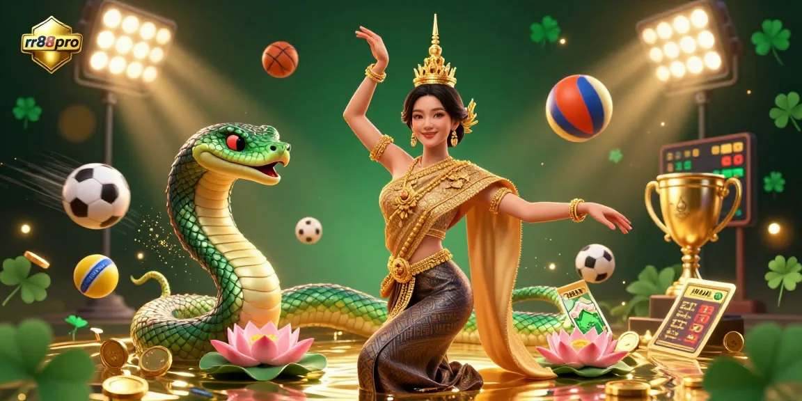 Experience the thrilling gaming world of rr88pro, featuring traditional Thai elements paired with vibrant sports dynamics.