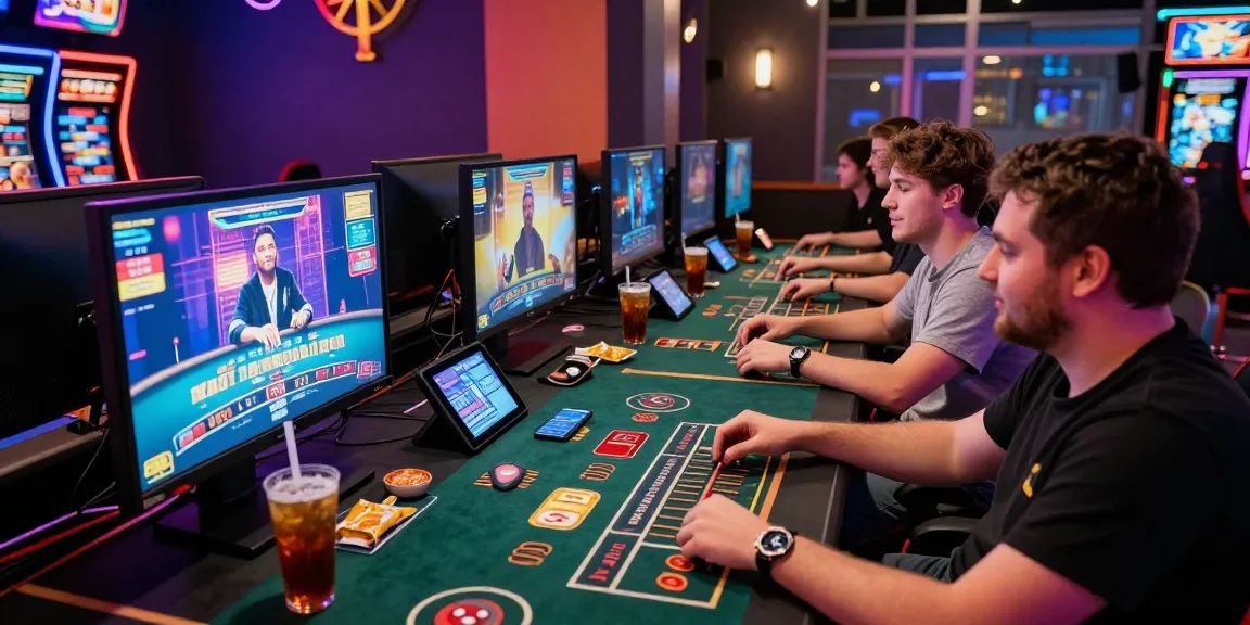 Friends enjoying action-packed gaming at 79club with vibrant atmosphere and live interactions.