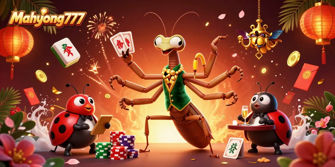 Engage with mahyong777 in an immersive 3D casino scene capturing the thrill of gambling.