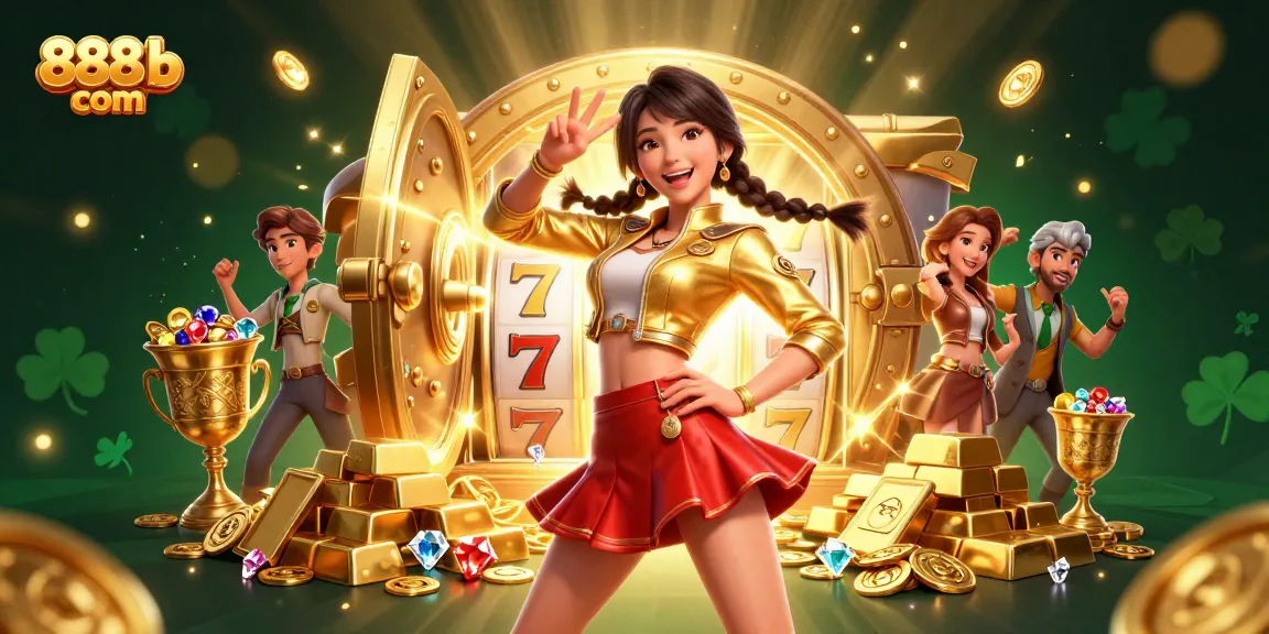 Join the excitement at 888b com with vibrant slot reels and a stunning prize wheel for thrilling wins.