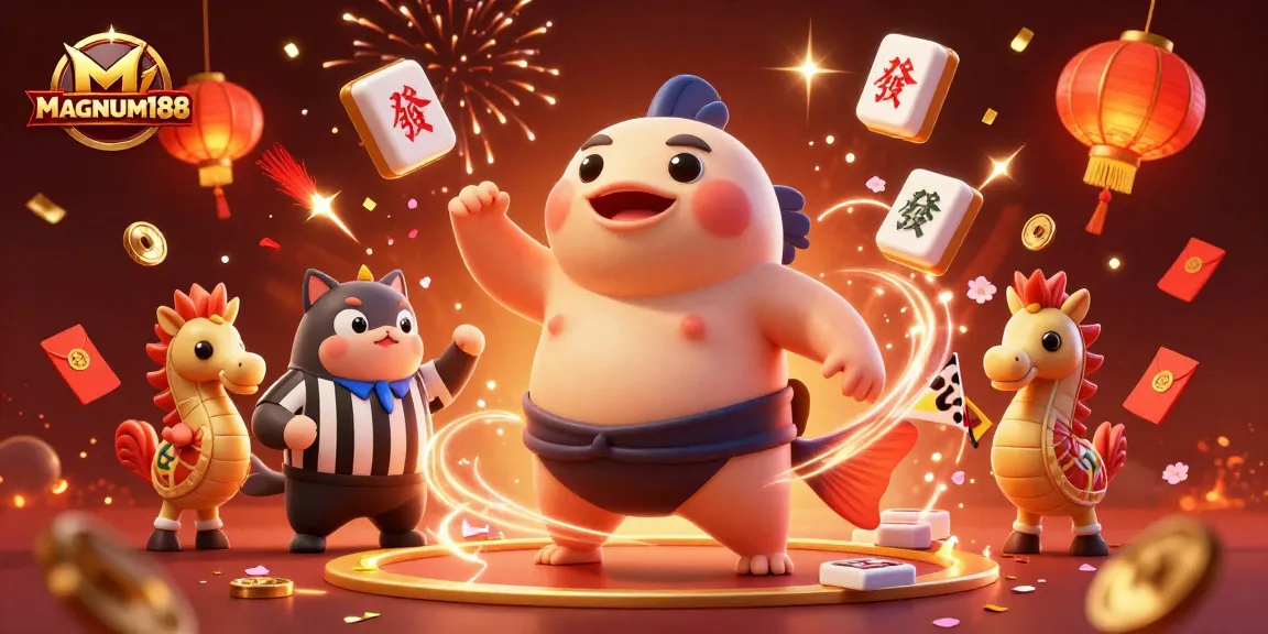 Engage with MAGNUM188 for thrilling online lottery gameplay while celebrating vibrant visuals.