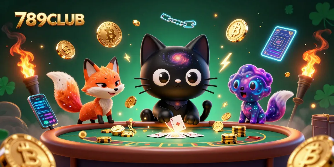 Spin to win at 789CLUB, where the black hole cat and nebula fox bring cosmic luck!