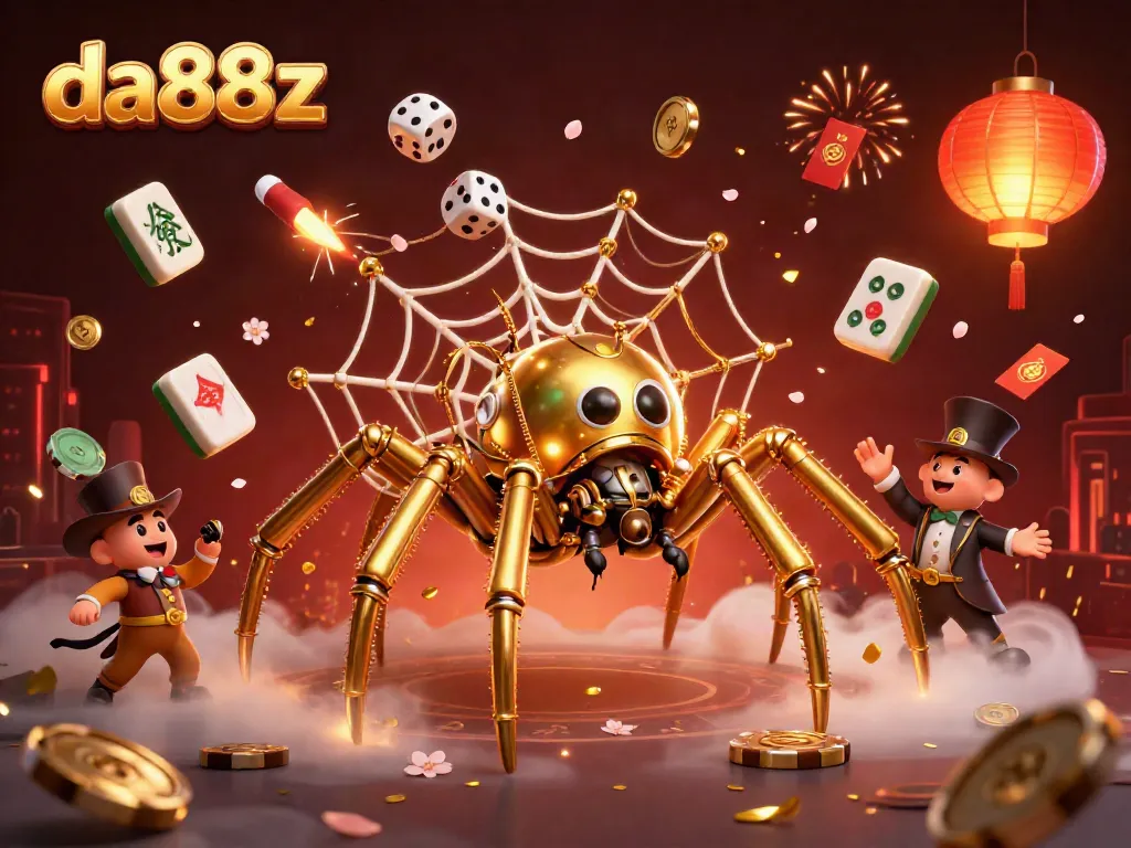 Engage with thrill and luck at da88z with steampunk elements and vibrant casino imagery.