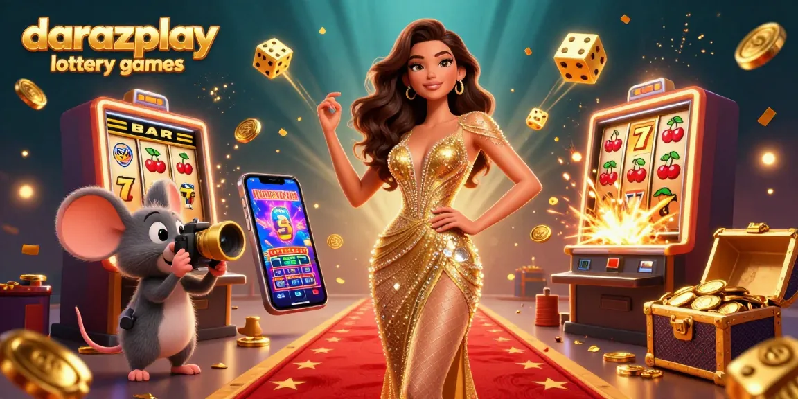 Experience the excitement of darazplay lottery games with stunning visuals, lively elements, and rich details.